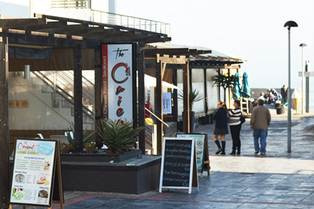 Restaurant on the beach in Blouberg Restaurant on the beach in Blouberg